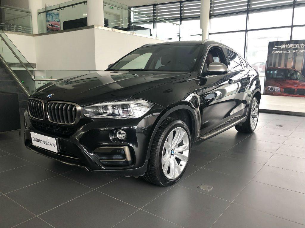 绍兴2018年4月宝马宝马x62017款x630t领先型黑色自动档