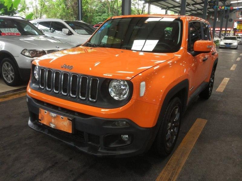 广州2017年9月jeep自由侠2017款180t自动动能版黄色自动档