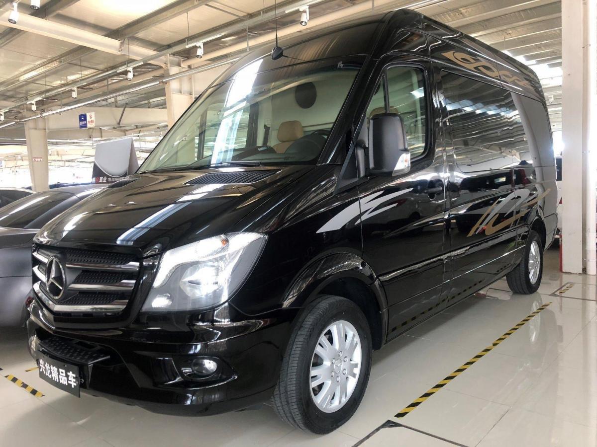 青岛2016年4月奔驰斯宾特sprinter324房车黑色自动档