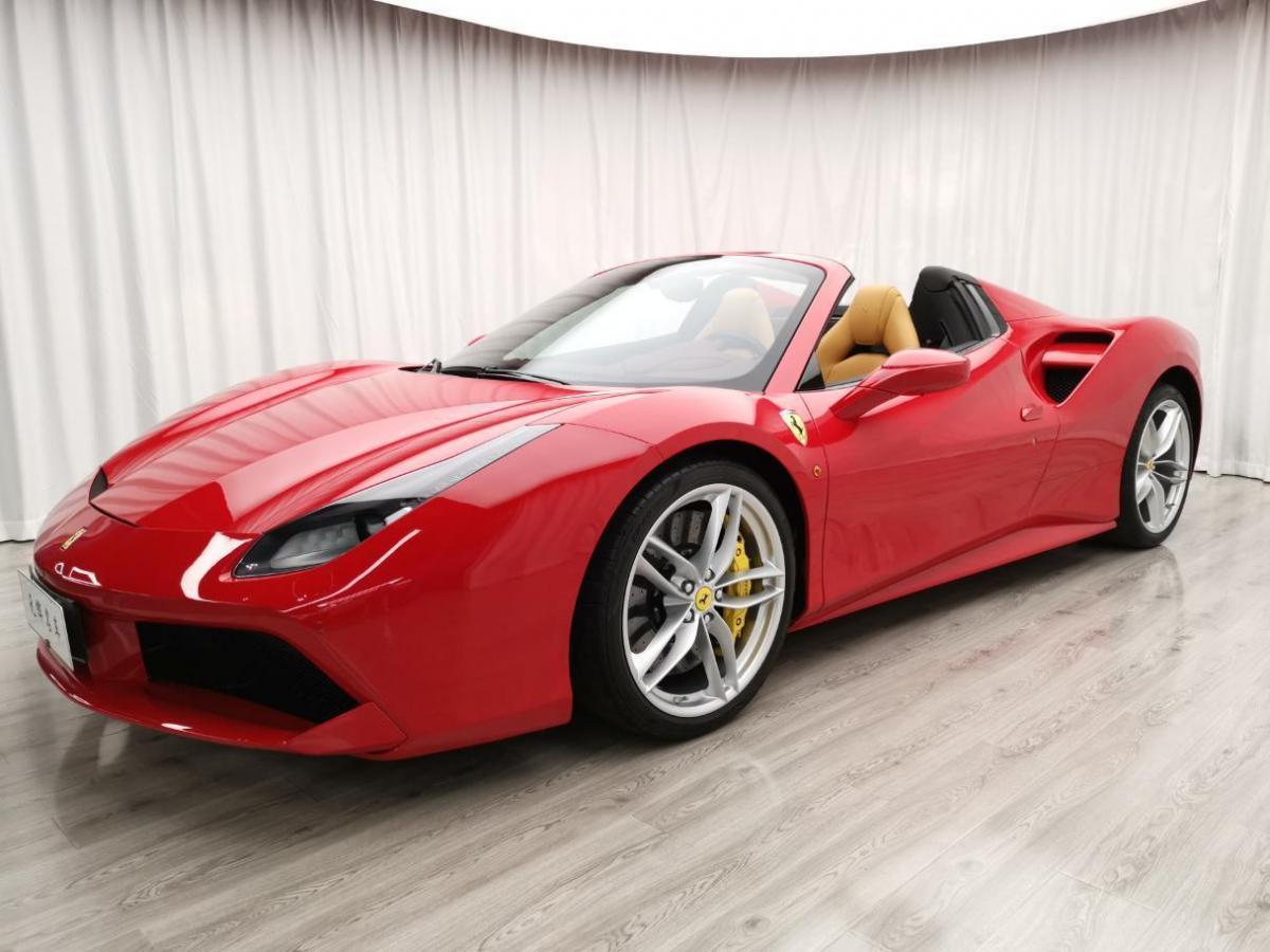 上海2017年8月法拉利4882018款488pista红色自动档