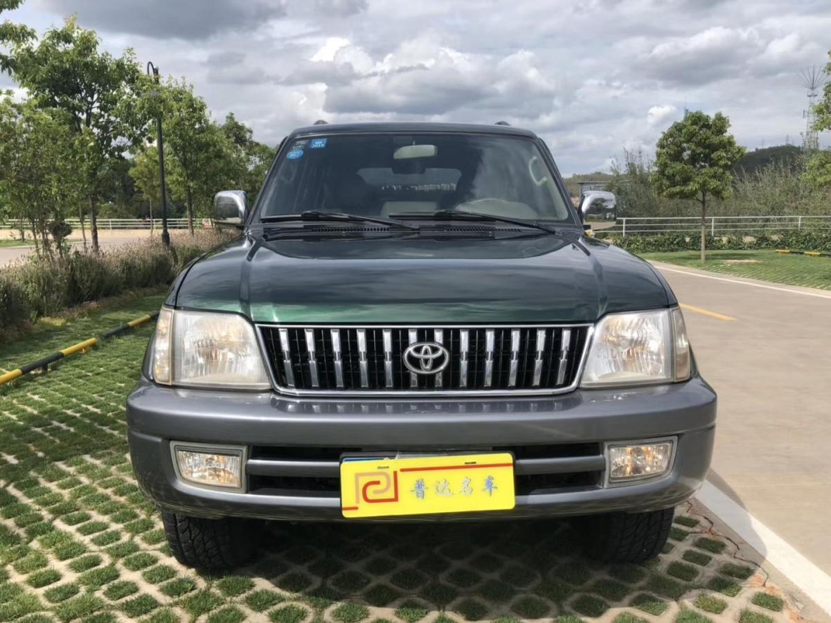 玉溪2001年1月丰田普拉多2001款27l手动绿色手动挡