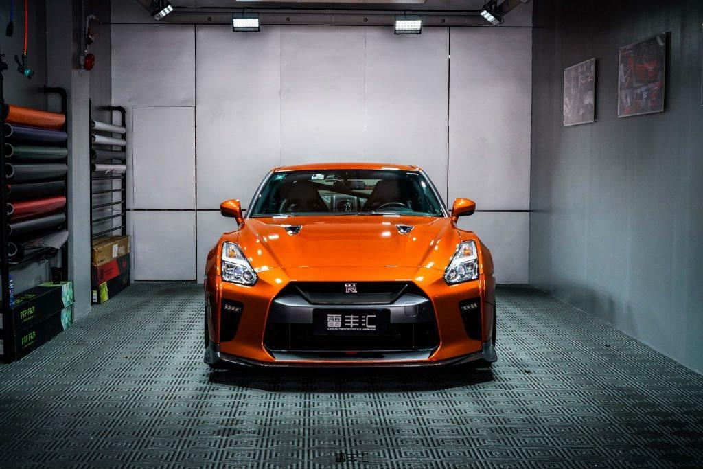 深圳2018年01月日产gtr2017款38t黑金刚版橙色手动挡