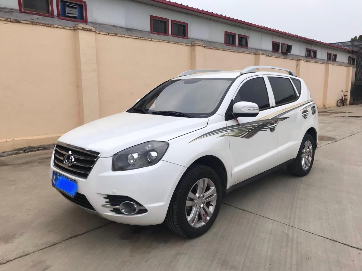 泰安2014年11月吉利吉利gx72014款18l手动进取型白色手动挡