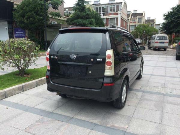 【宁波】2011年6月 一汽 森雅m80 1.3 7座 黑色 手动挡
