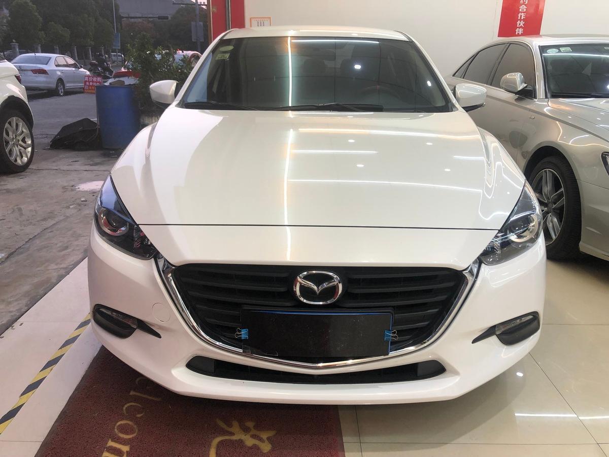 武汉2018年12月马自达马自达3axela昂克赛拉白色自动档
