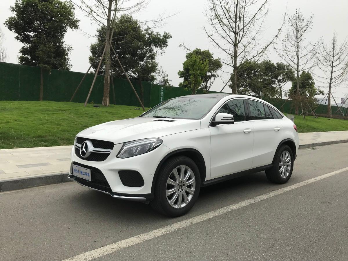 成都2018年1月奔驰奔驰gle轿跑2017款gle3204matic轿跑suv白色手自