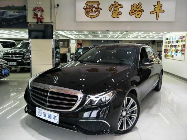 奔驰 奔驰E级  2016款 E300L 2.0T 豪华型