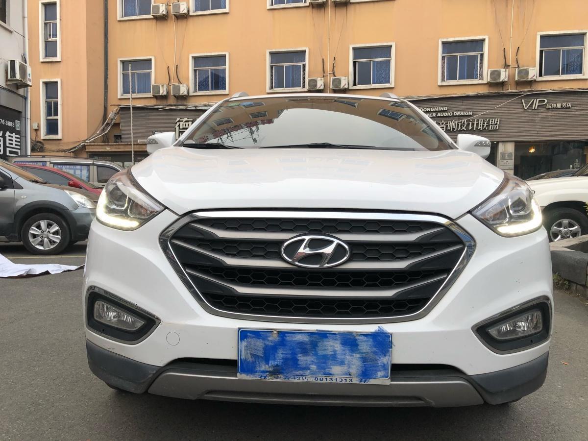 温州2015年7月现代ix352015款20l自动两驱智能型国iv白色手自一体