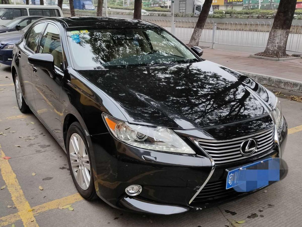广州2013年11月雷克萨斯es2014款350典雅版黑色手自一体