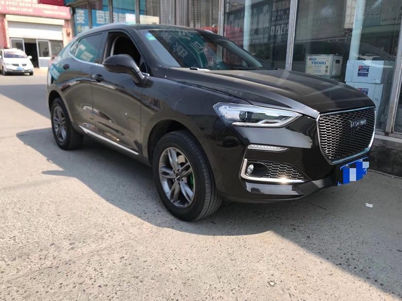 大连2019年6月哈弗f52019款国潮版15ti型国v黑色自动档