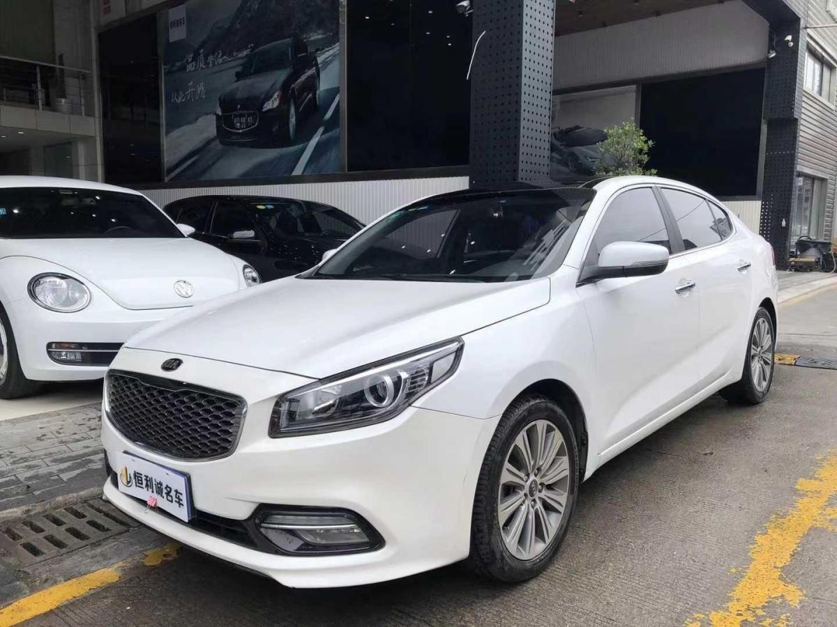 重庆2017年7月起亚k42017款18l自动dlxspecial白色手自一体