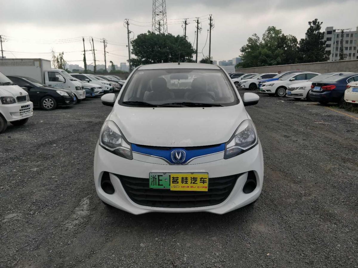 杭州2019年12月长安奔奔ev2019款ev360标准型白色自动档