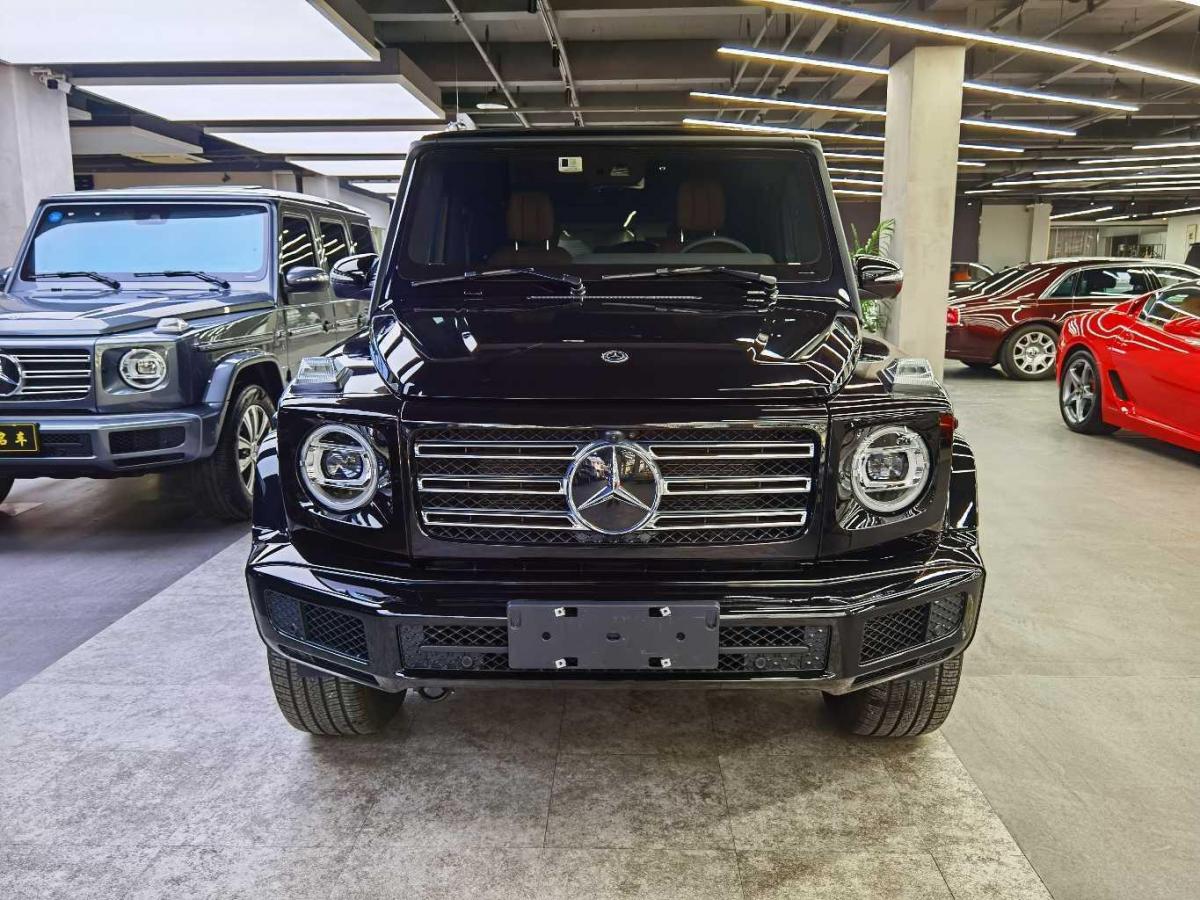 杭州2020年4月奔驰奔驰g级2020款g500黑色手自一体