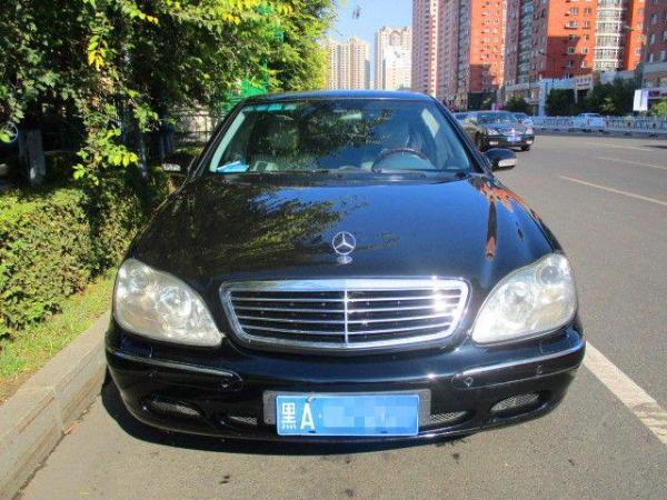 【哈尔滨】2001年9月 奔驰 s级 s500 5.0 v8 黑色 自动档