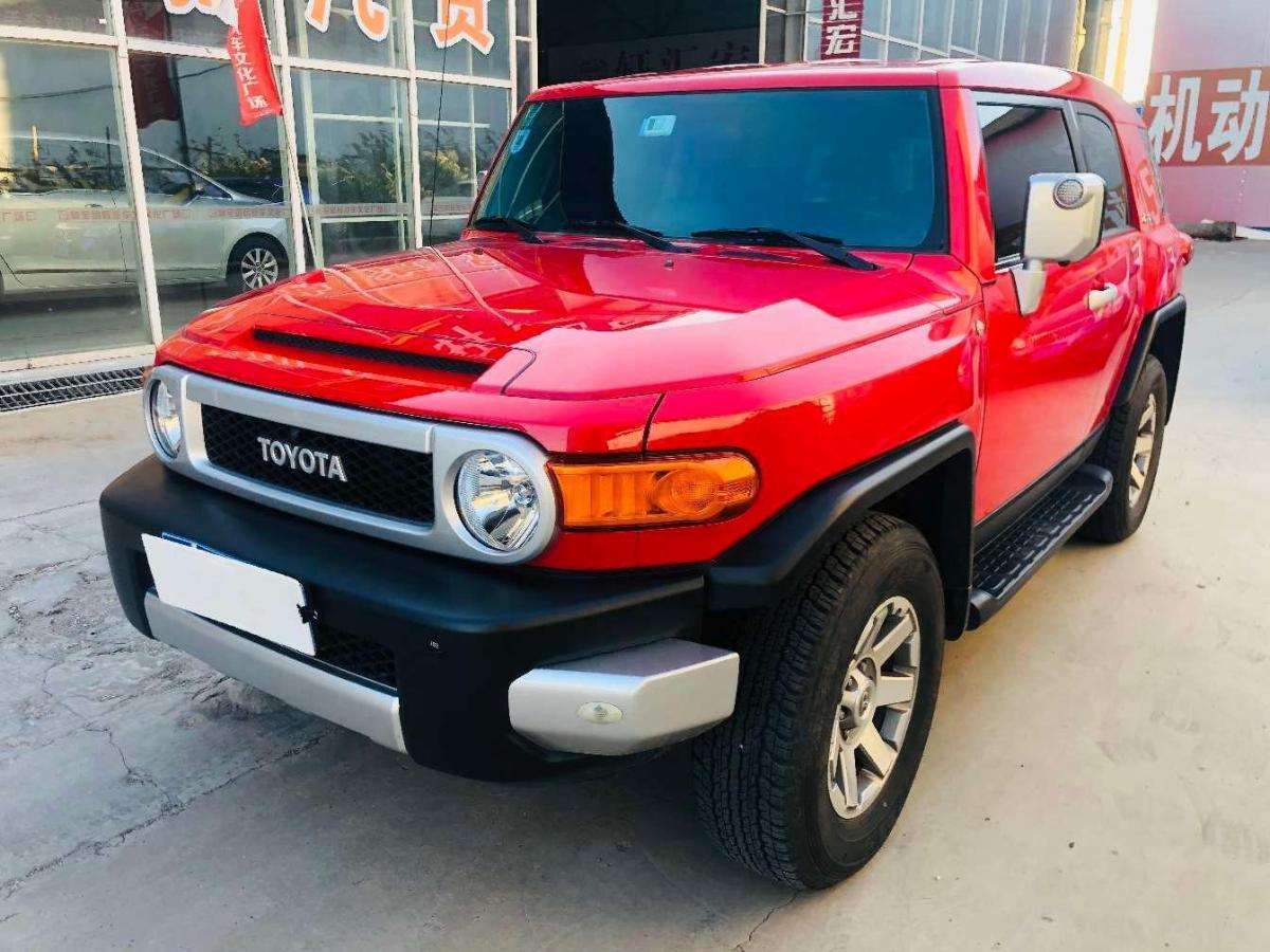 【淄博】2019年7月 丰田 fj 酷路泽 2013款 4.0l 红色 自动档