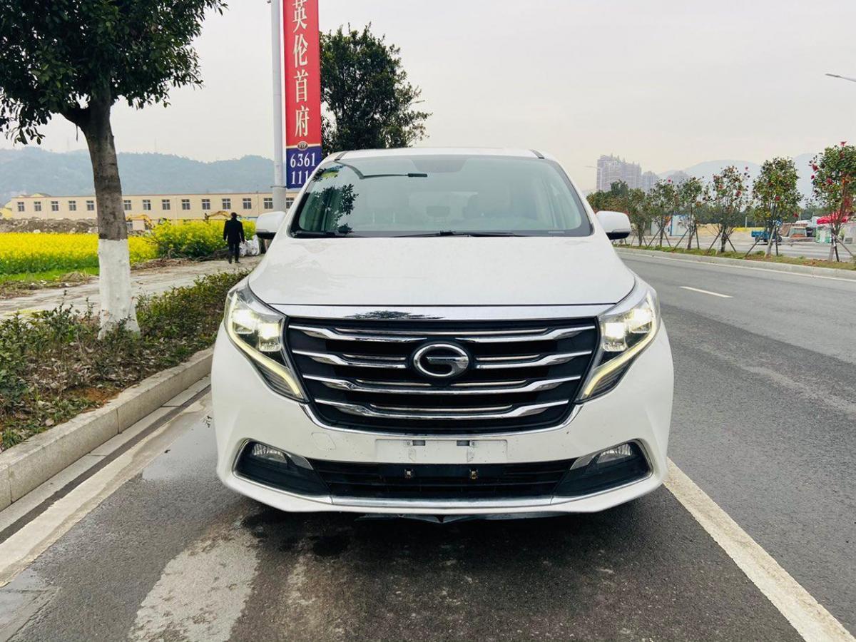 温州2018年6月广汽传祺m82018款320t尊贵版白色手自一体