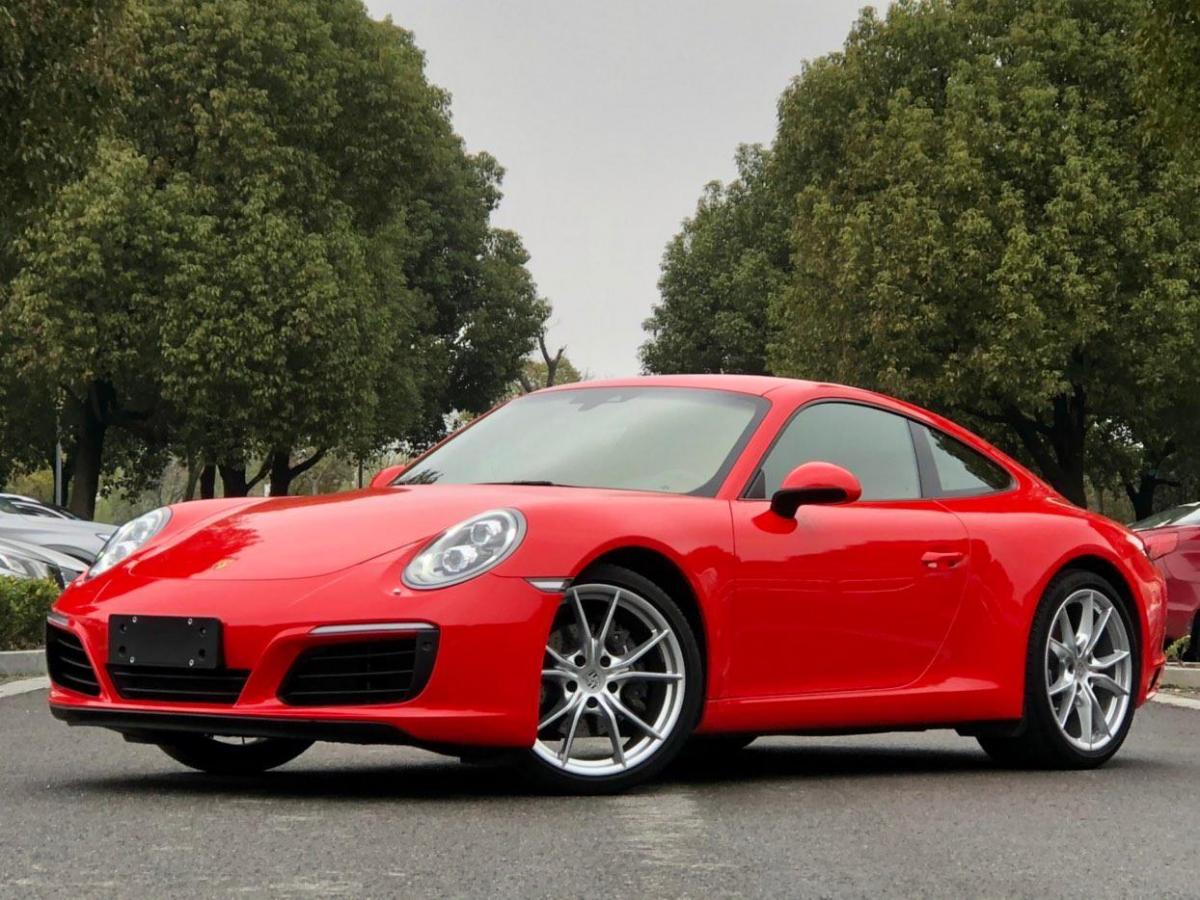 南京2017年6月保时捷9112020款carrera30t红色自动档