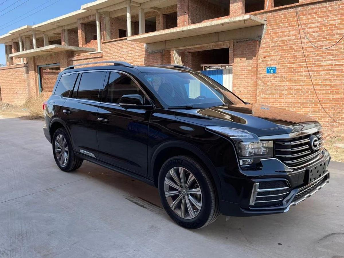 唐山2020年6月广汽传祺gs82020款390t两驱豪华智联版七座黑色手自一体