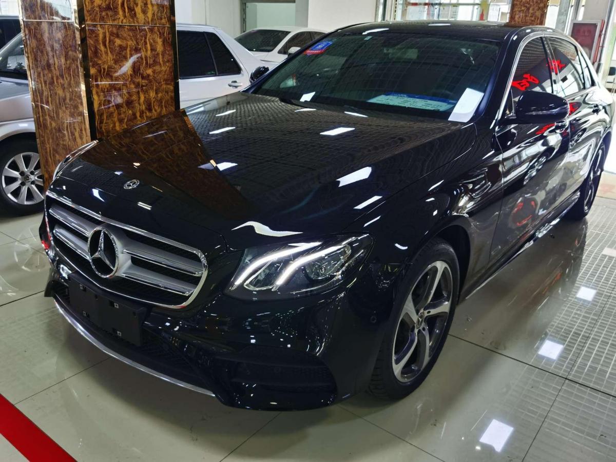 临沂2019年6月奔驰奔驰e级2019款e260l4matic黑色手自一体