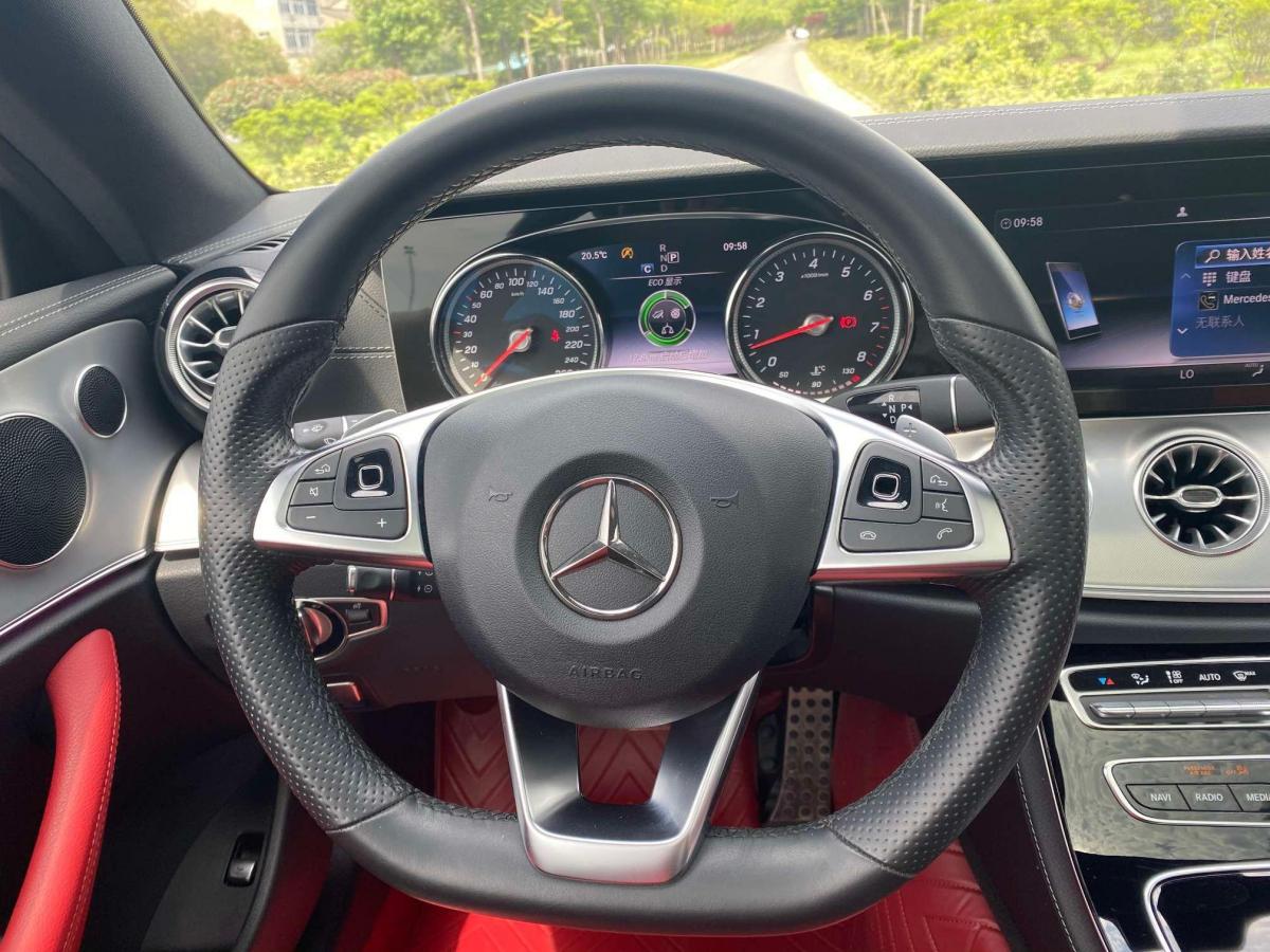 奔驰 奔驰e级  2017款 e200 coupe 2.0t图片