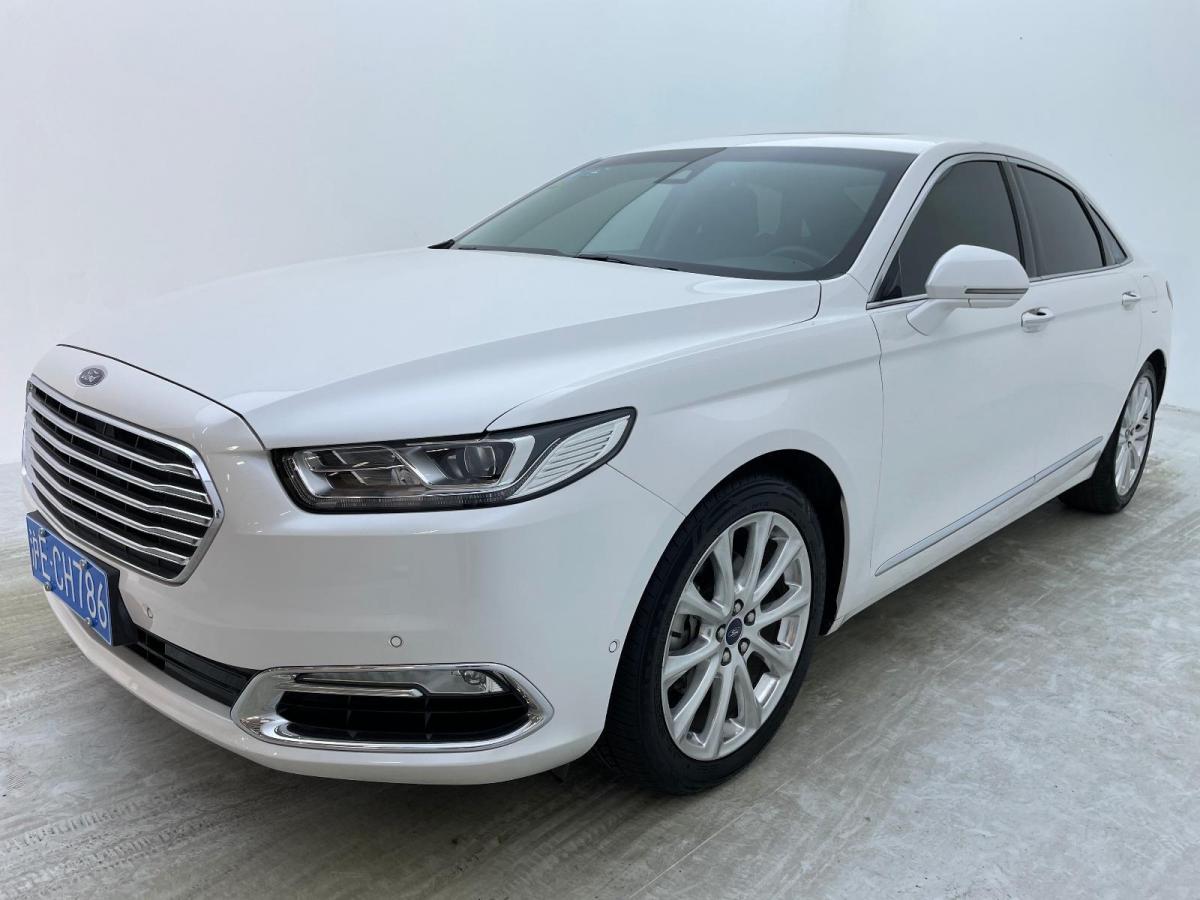 上海2018年6月福特金牛座2017款ecoboost325v6旗舰型白色自动档