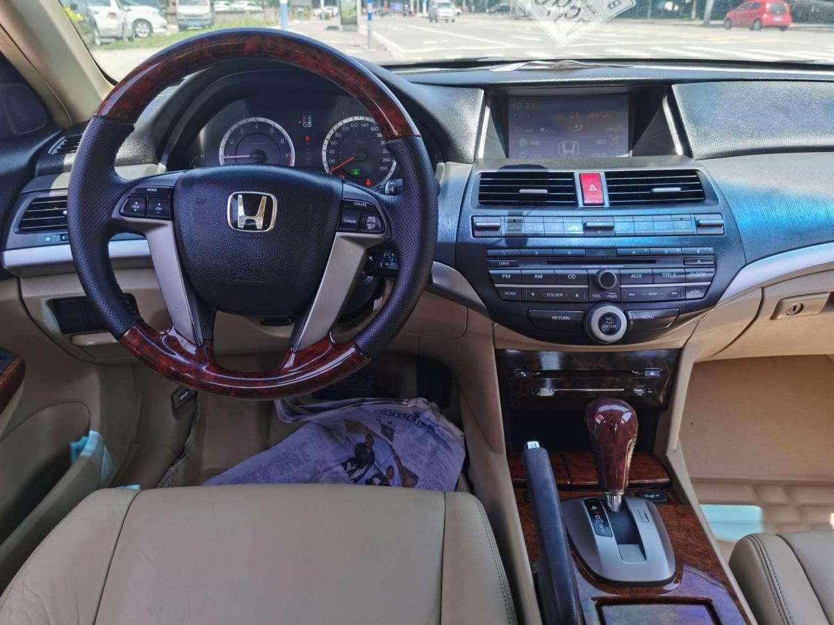 【温州】2011年10月 本田 雅阁 2011款 2.0l ex 自动档