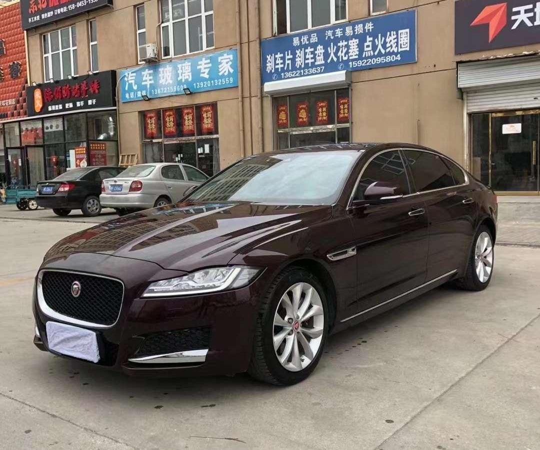 天津2019年1月捷豹xf2019款xfsportbrake25t两驱风华版红色手自一体