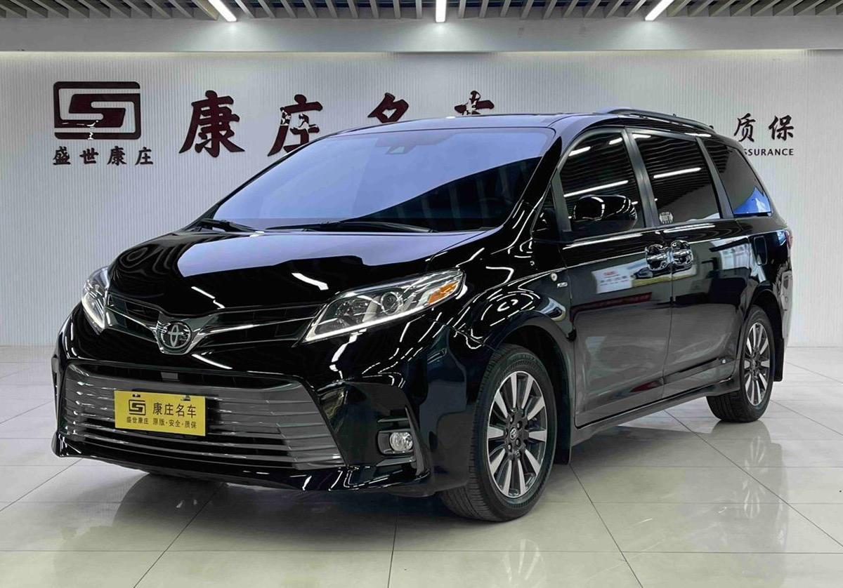 合肥2019年9月丰田sienna2019款塞纳35l四驱limited7座加版黑色手自
