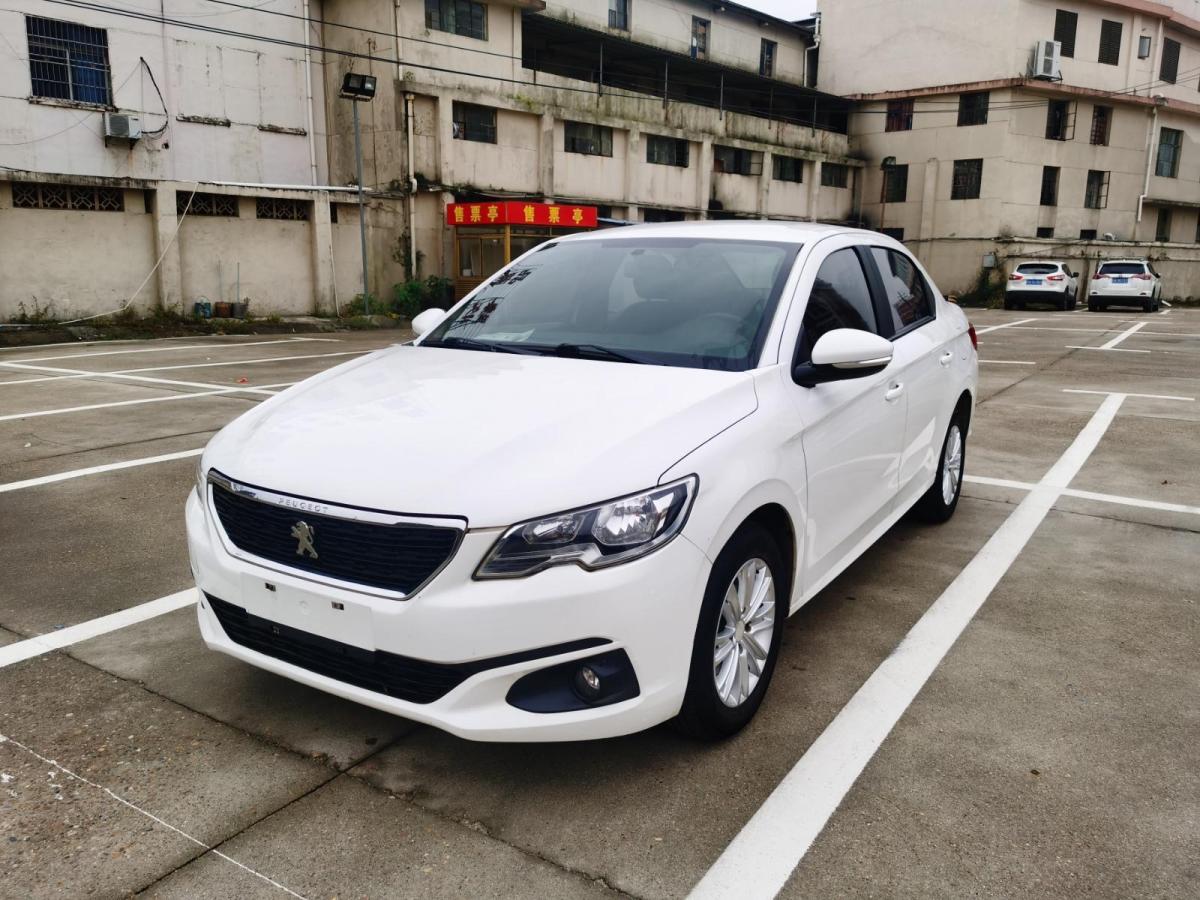 南昌2018年11月标致3012018款16l手动舒适版白色自动档