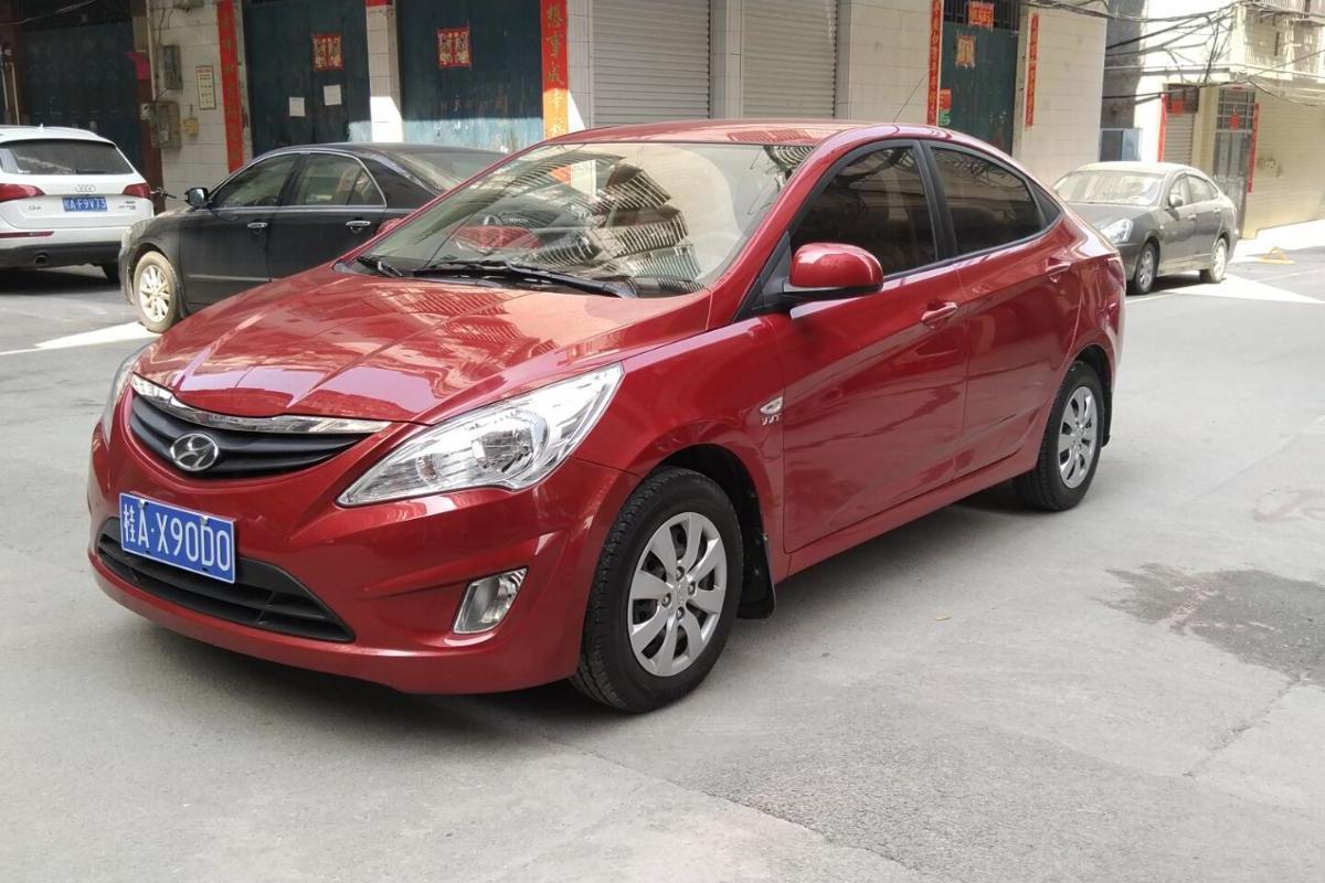 现代 瑞纳  2014款 1.4l 自动时尚型gs图片