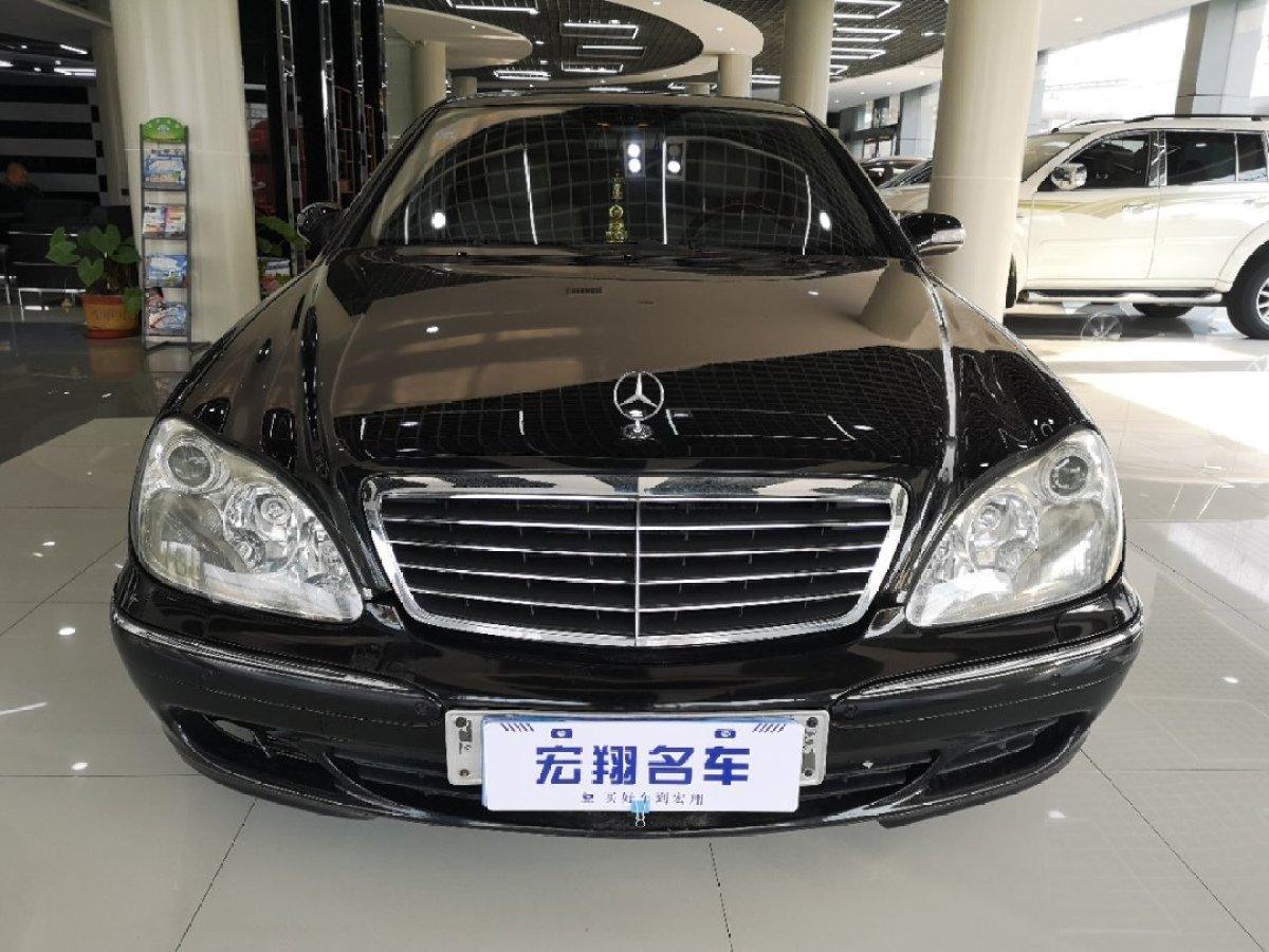 蚌埠2005年6月奔驰奔驰s级2004款s50050l黑色手自一体