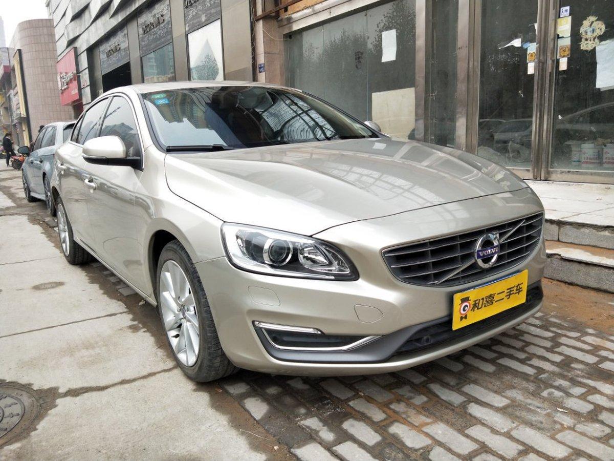 郑州2017年4月沃尔沃s602018款s60l20t智远版香槟色手自一体
