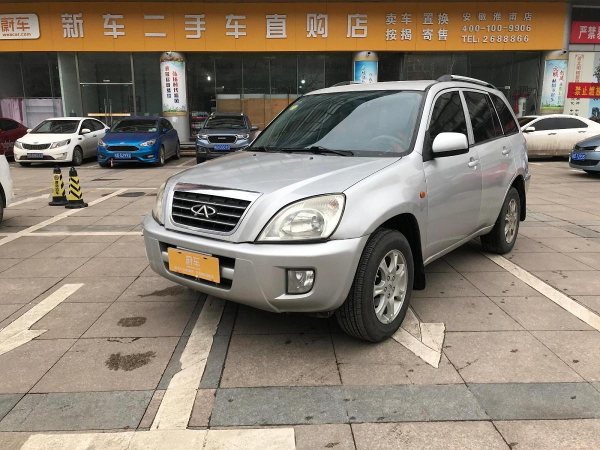 淮南2010年1月奇瑞瑞虎2009款瑞虎318l手动舒适型银灰自动档