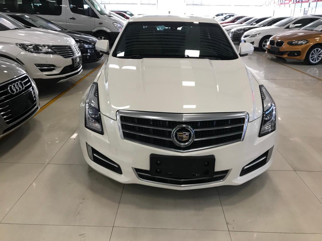 台州2014年12月凯迪拉克ats2014款20t豪华型白色手自一体