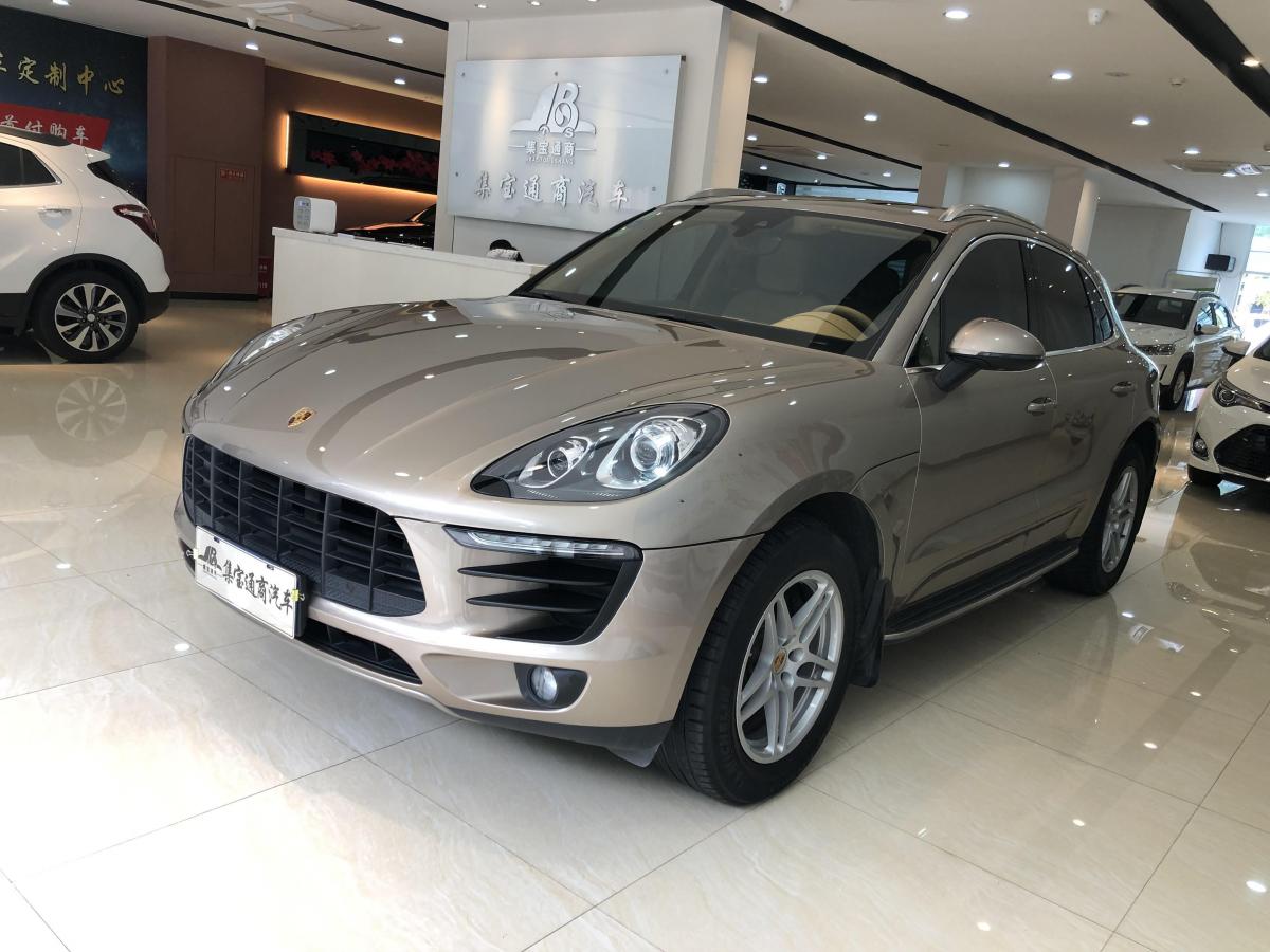 厦门2016年1月保时捷macan2016款20t香槟色自动档