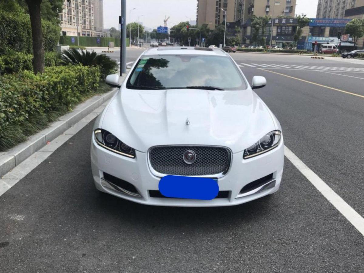 宁波2015年1月捷豹xf捷豹xf2015款20t自动风华版sportbrake白色自动档