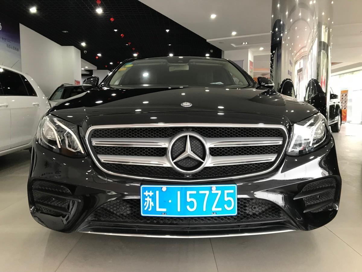 镇江2016年11月奔驰奔驰e级2017款e30020t运动版黑色手自一体