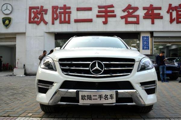 奔驰 ML级  2012款 ML350 3.5L 4MATIC 动感型