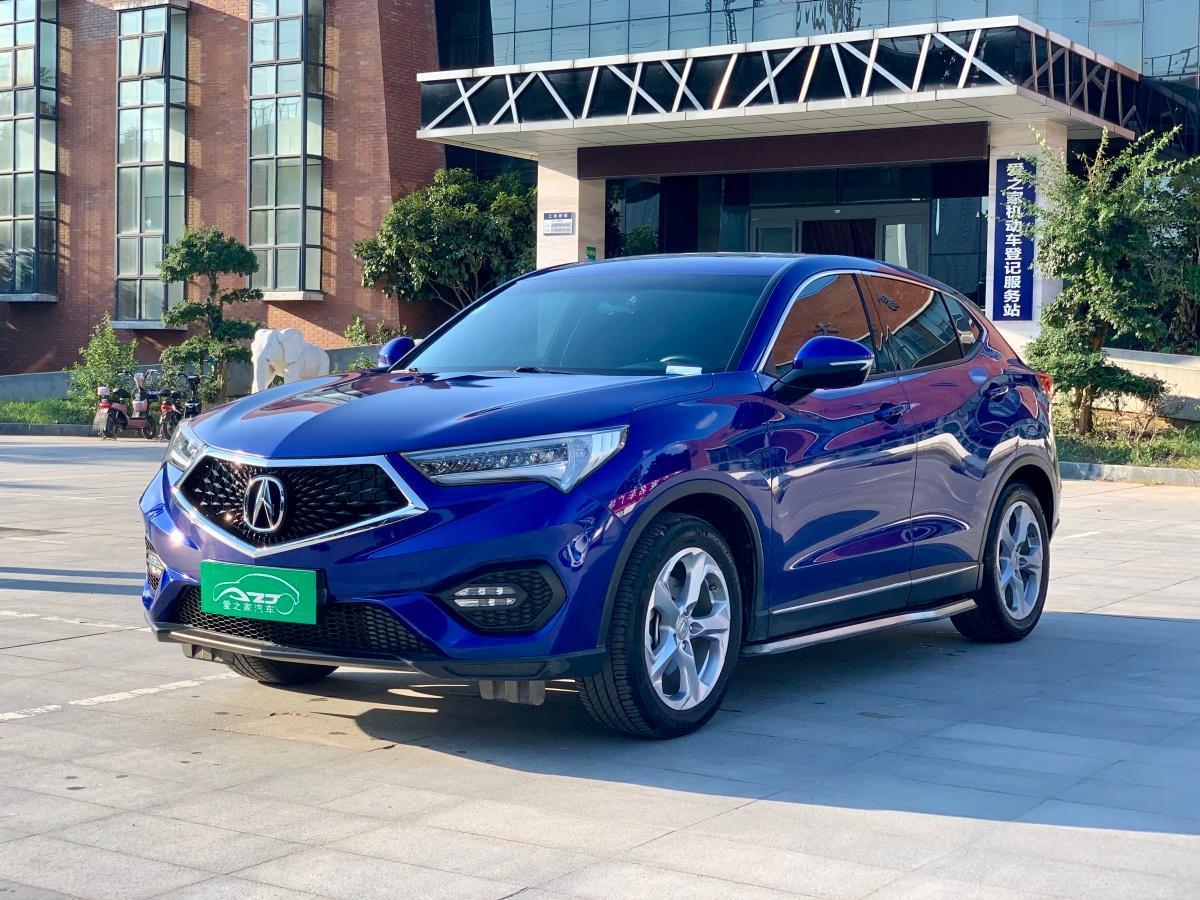 武汉2017年5月讴歌cdx2016款15t两驱尊享版蓝色自动档