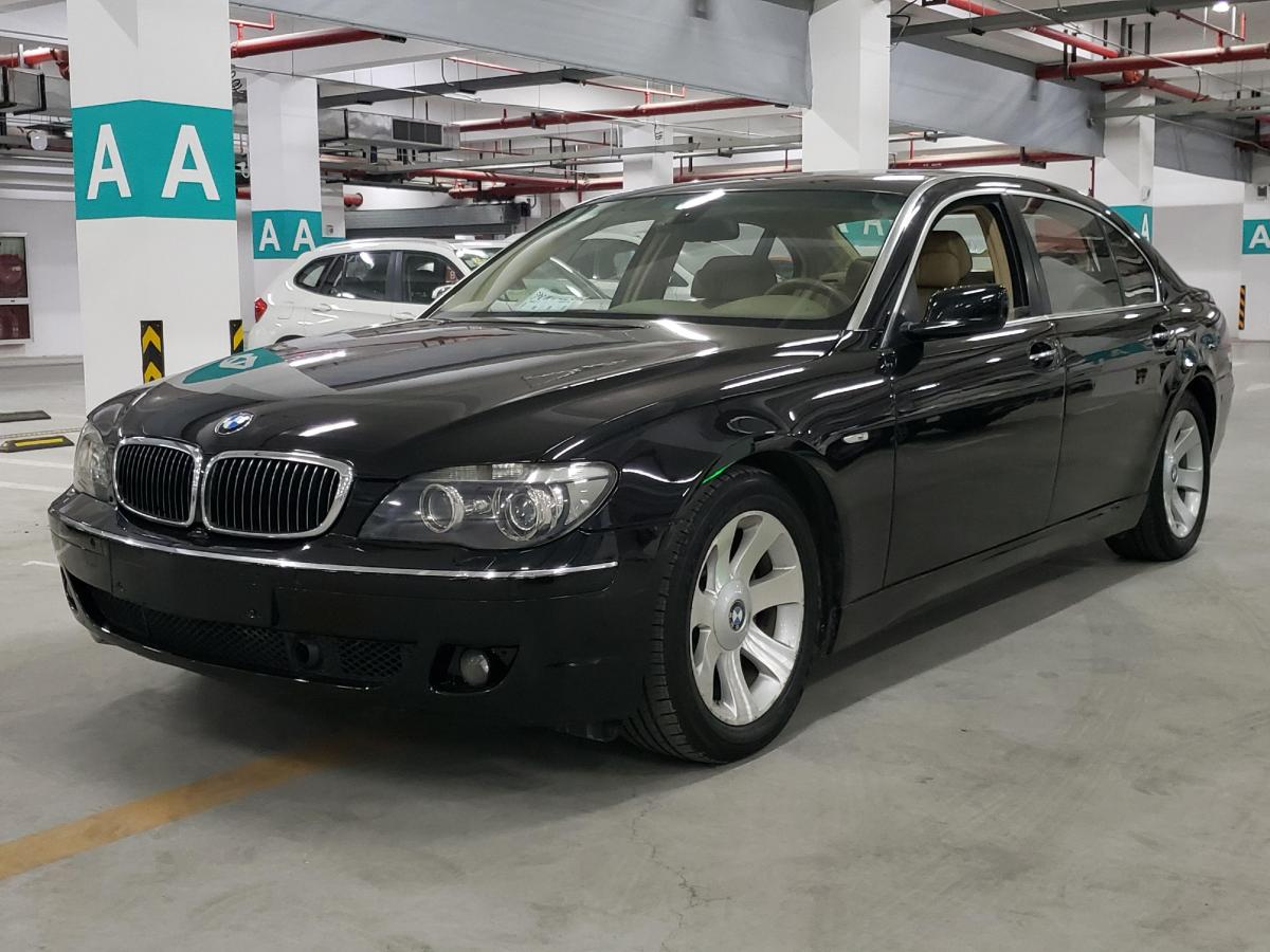 上海2008年6月宝马7系2005款750li黑色