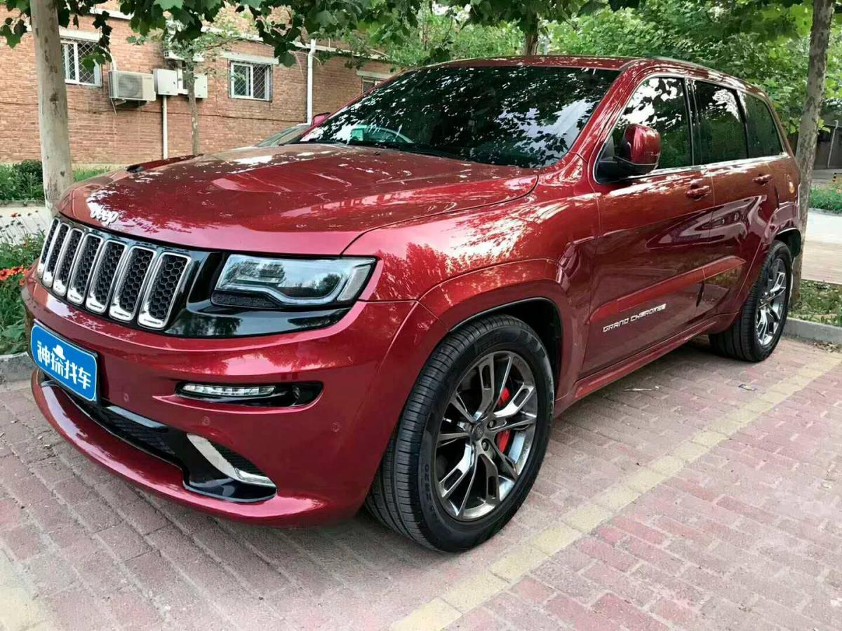 北京2014年3月jeep大切诺基64lsrt8红色自动档