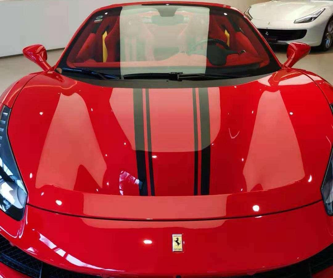 绍兴未上牌法拉利4882018款488pista红色自动档