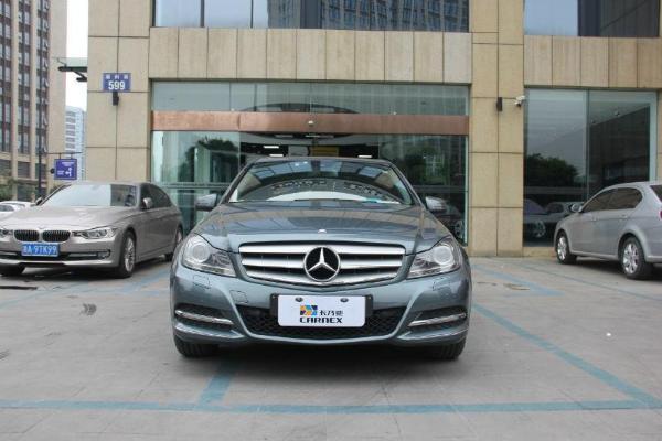 【杭州】2012年6月 2012款奔驰c200 蓝色 手自一体