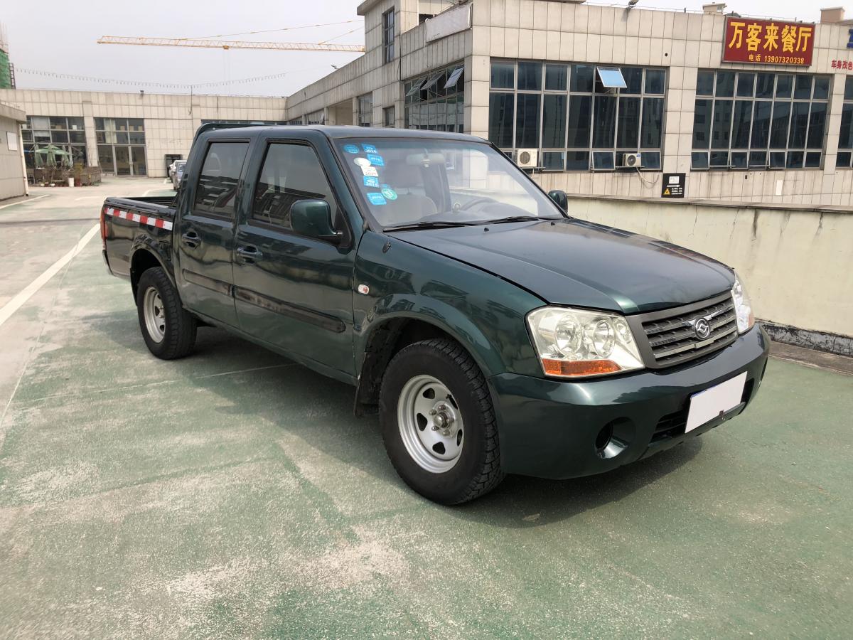 【湘潭】2013年11月 黄海 小柴神 2007款 2.4t柴油豪华型 绿色 手动挡