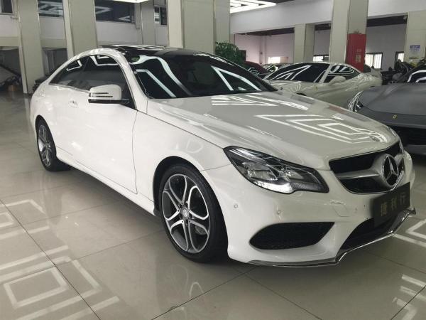 【上海】2014年3月 奔驰 e级双门轿跑车 e200 coupe 白色 自动档