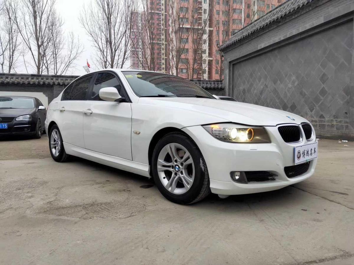 济南2010年6月宝马宝马3系2010款320i时尚型白色手自一体