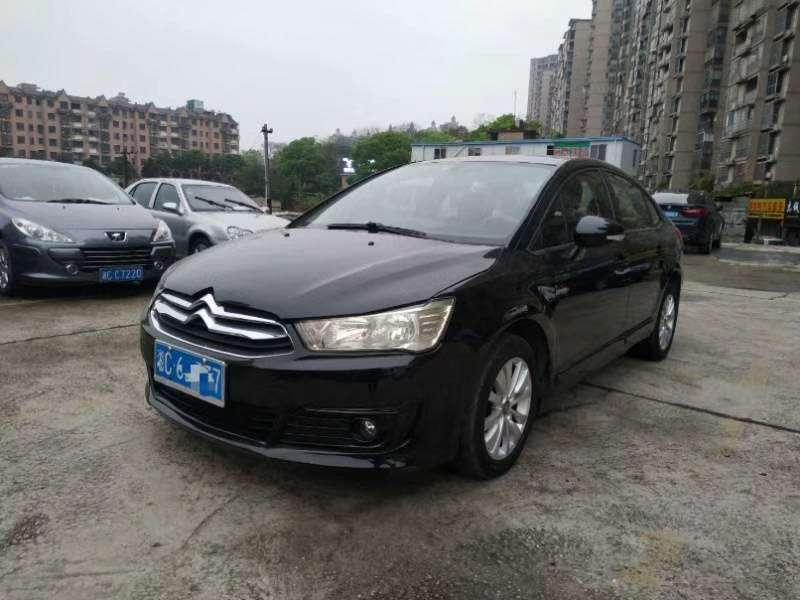 湘潭2014年5月雪铁龙c4世嘉2018款16l手动豪华型黑色手自一体