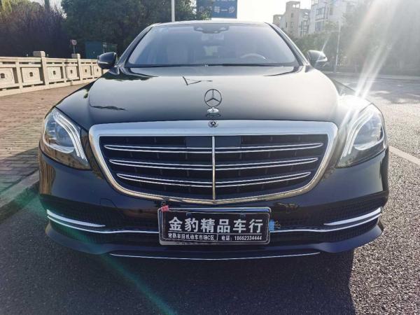 奔驰 奔驰S级  2018款 S 450 L