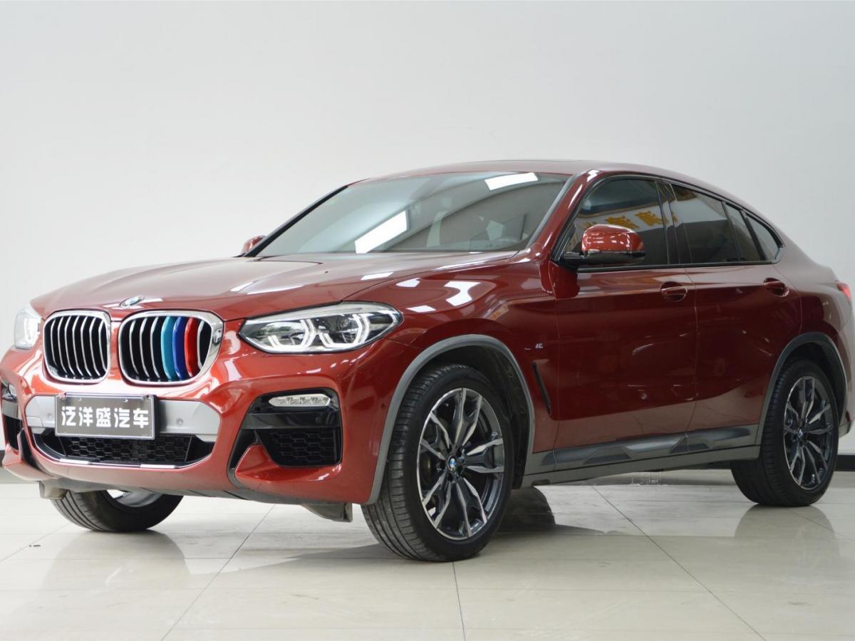 宁波2019年4月宝马宝马x42019款xdrive25im越野套装红色自动档