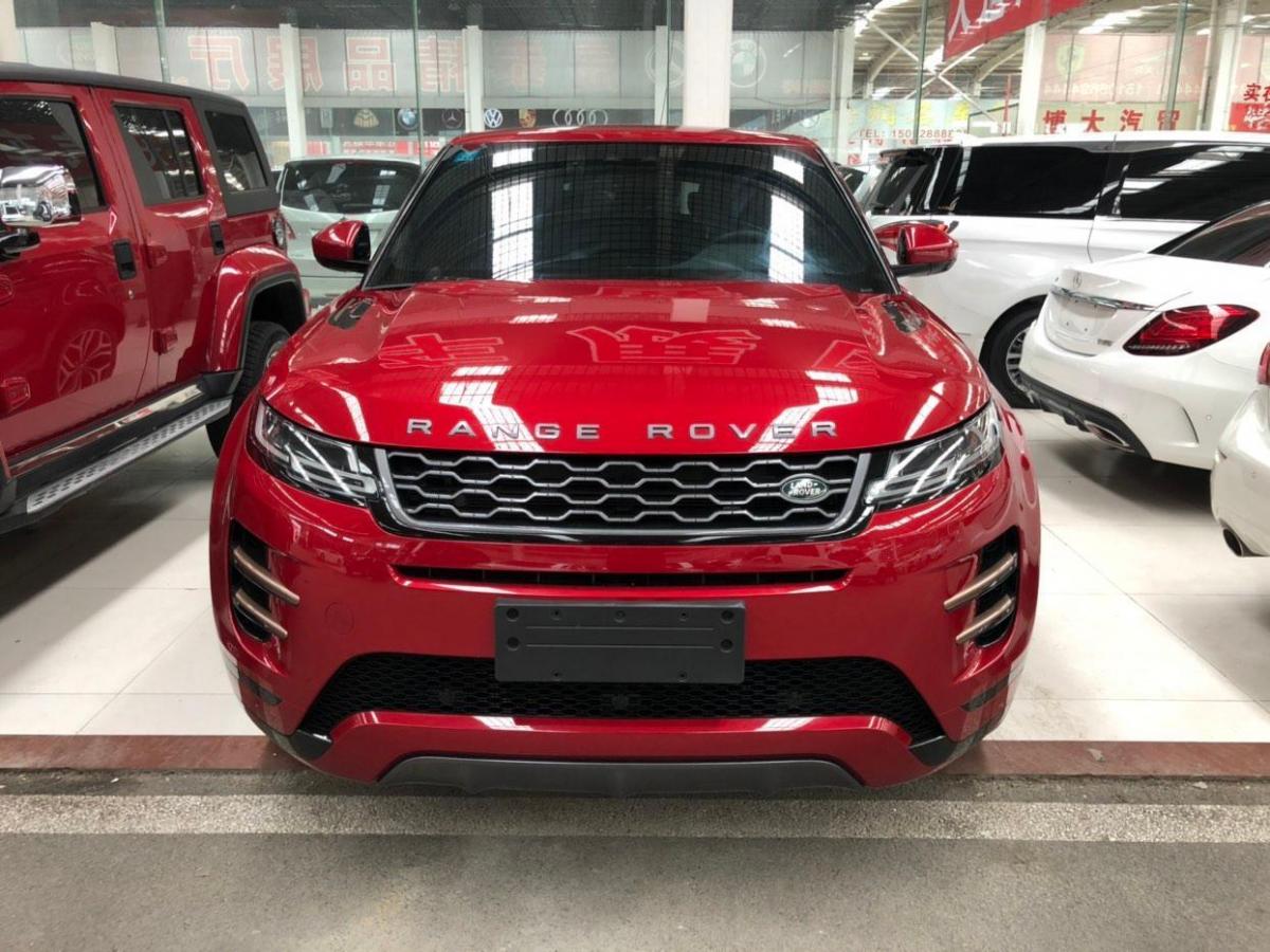 临沂2020年1月路虎揽胜极光2020款249ps青春版红色手自一体